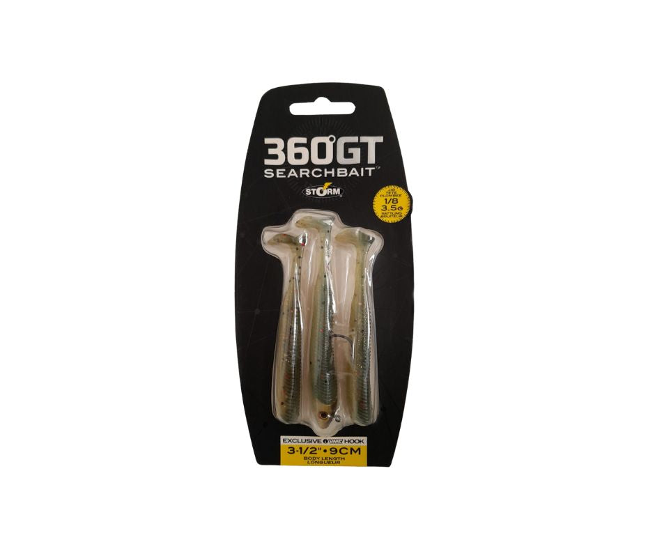 Storm 360GT Searchbait Esca 9cm 3pezzi Colore Houdini - Animaliapet