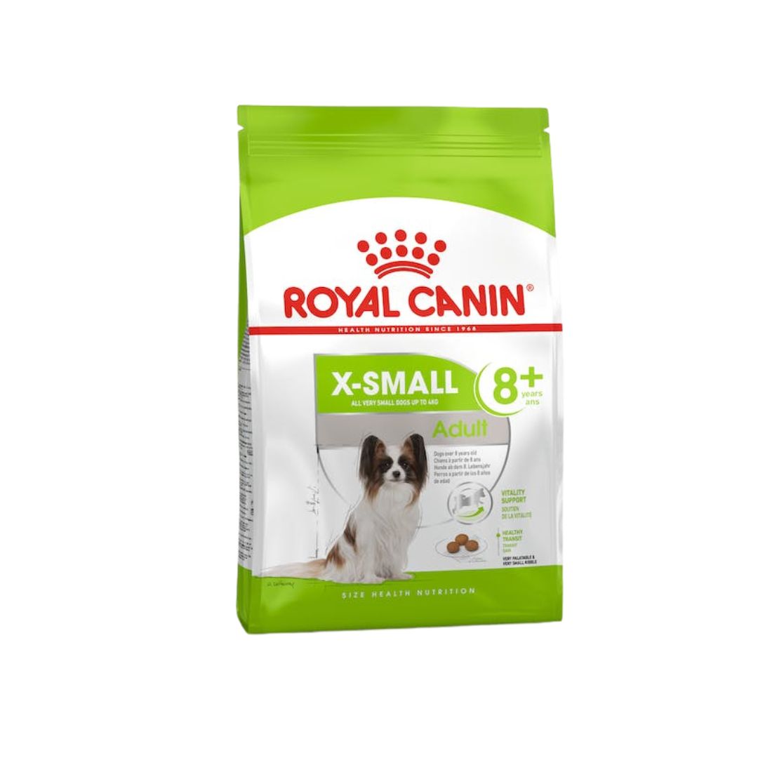 Royal Canin X-Small 8+ Adult 500g Crocchette Cani Piccola Taglia - Animaliapet