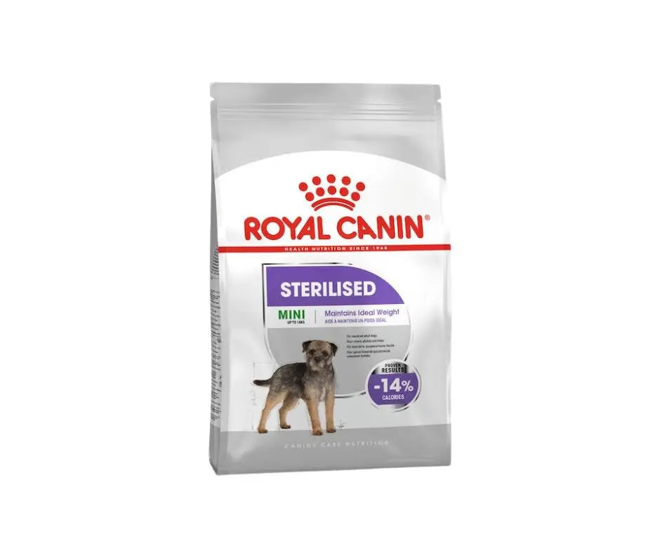 Royal Canin Mini Sterilised 1Kg Crocchette Cani Mini Adult SterilizzatCrocchette CaniAnimaliapet