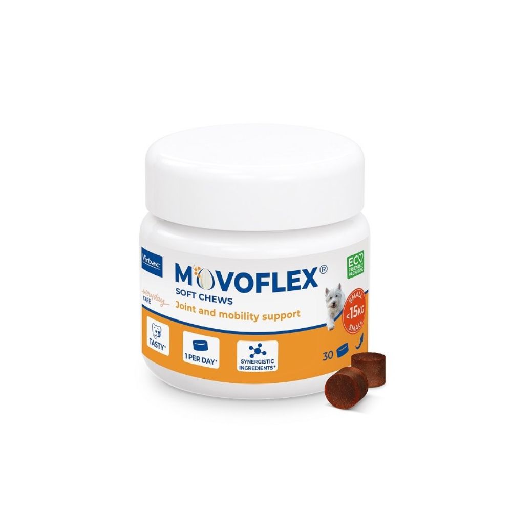 Virbac Movoflex Soft Chews 30 Compresse Masticabili Cani Small - Animaliapet