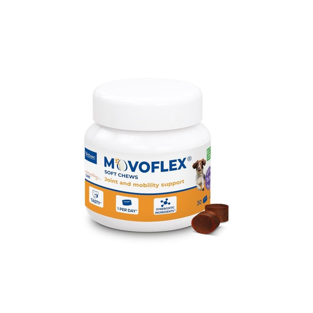 Virbac Movoflex Soft Chews 30 Compresse Masticabili Cani Medium - Animaliapet