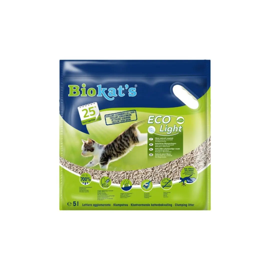 BioKat's Eco Light Lettiera 5Lt per Gatti - Animaliapet