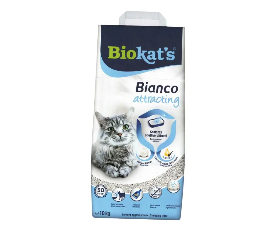 BioKat's Bianco Classic Attracting Lettiera 10kg per GattiLettiera GattiAnimaliapet