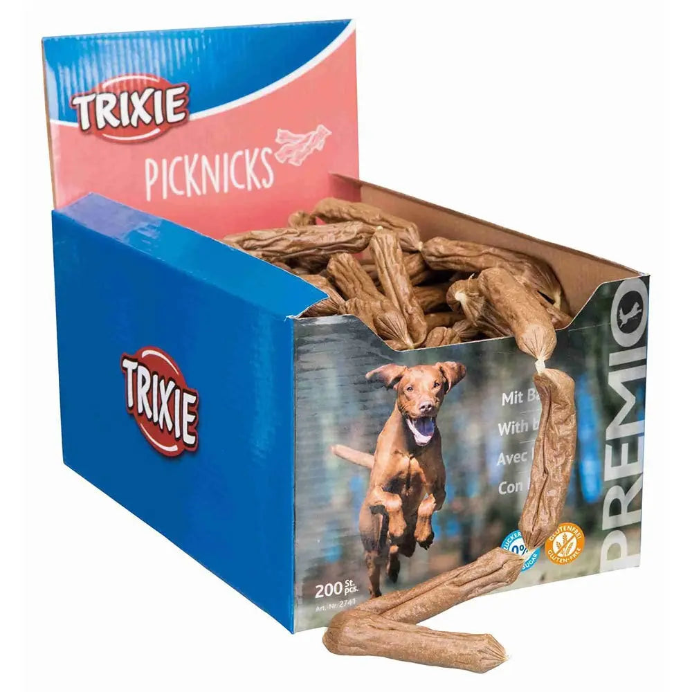 Trixie Premio Picknicks Catene Di Salsicce Con Bacon 200pzSnack per caniAnimaliapet