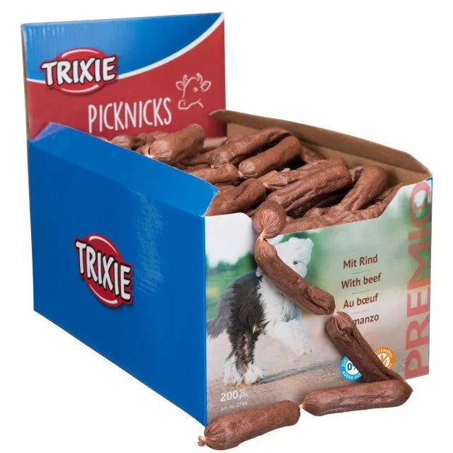 Trixie Premio Picknicks Catene Di Salsicce Con Manzo 200pzSnack per caniAnimaliapet