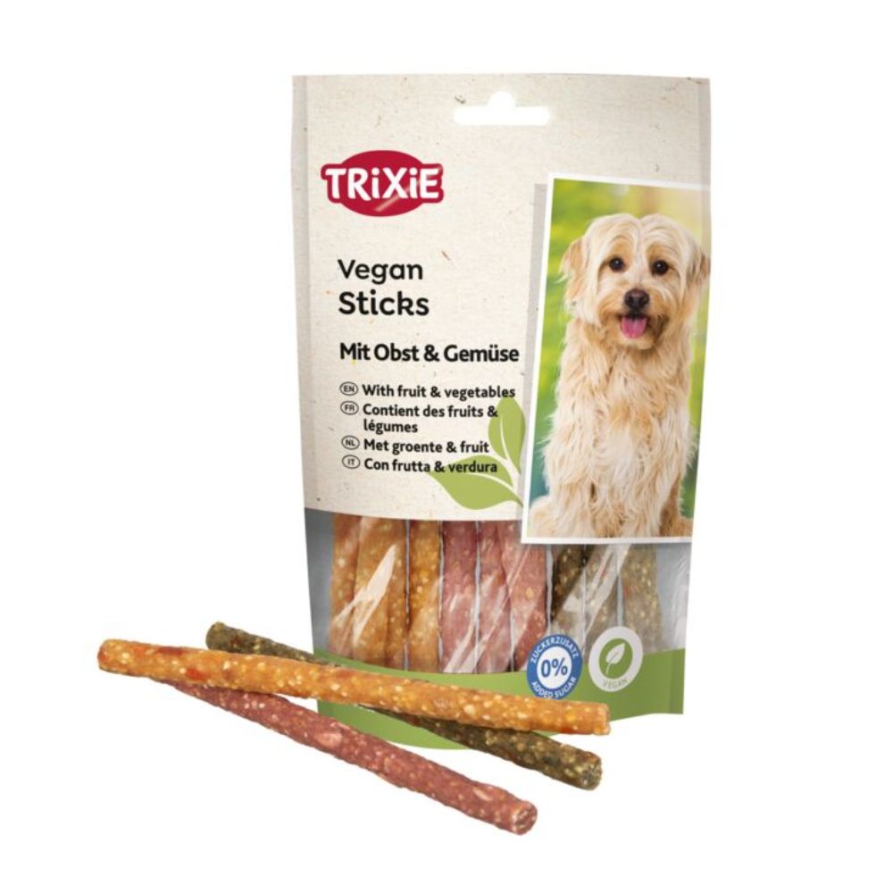 Trixie Vegan Sticks con Frutta e Verdura 100g Snack per Cani