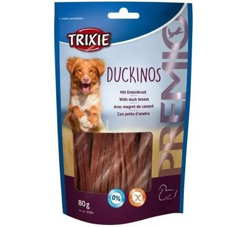 Trixie Premio Duckinos con Petto Anatra Snack per Cani 80g - Animaliapet