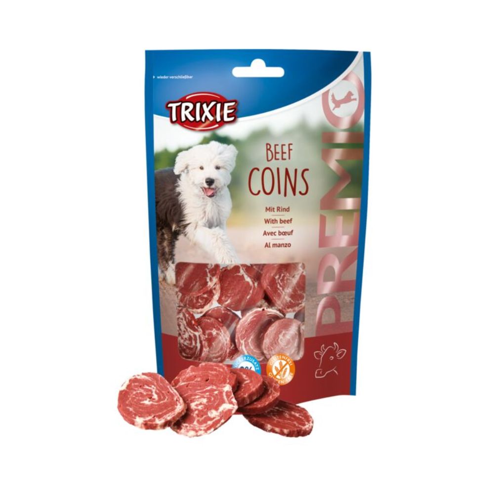 Trixie Premio Beef Coins 100g Snack per Cani - Animaliapet