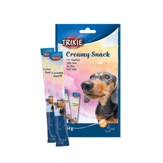 Trixie Creamy Snacks Tonno Bustina Da 5x14g Snack Per Cani - Animaliapet