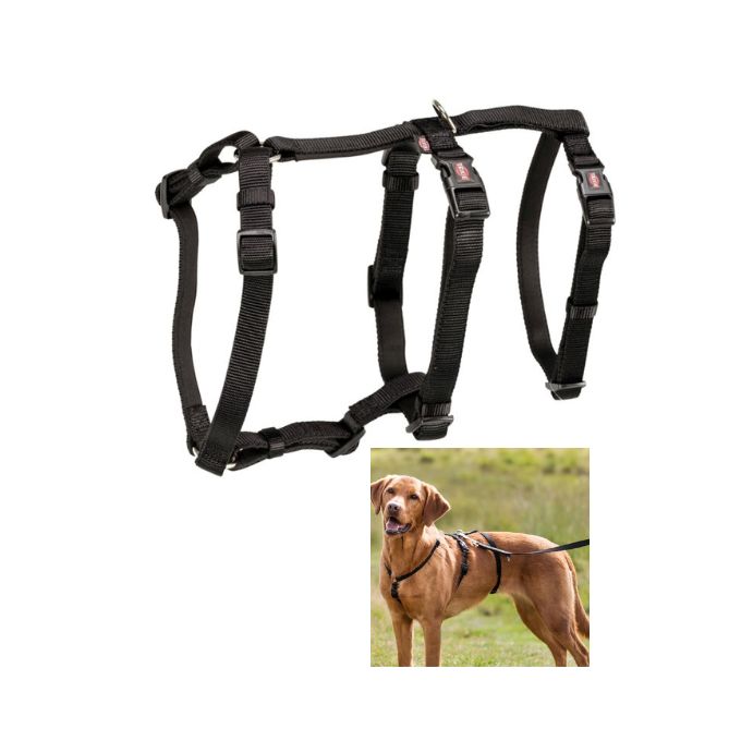 Trixie Pettorina Stay Tg. S-M 40-65Cm/15mm Pettorina per Cani Antipanico - Animaliapet