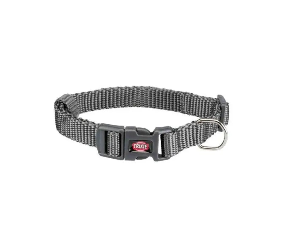 Trixie Premium Collare Grigio XS-S 22-35Cm/10mm - Animaliapet