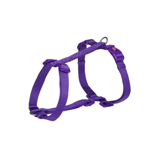 Trixie Premium Pettorina ad H Viola S-M 42-60cm/15mm - Animaliapet