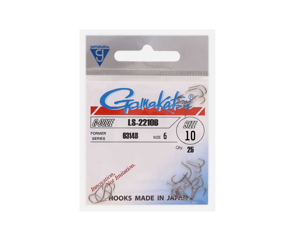 Gamakatsu G-Code LS-2210B 6314B 25 Ami da Pesca Taglia 10 - Animaliapet