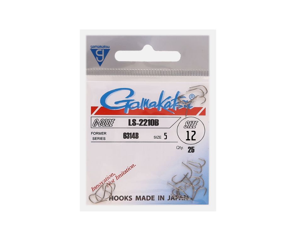 Gamakatsu G-Code LS-2210B 6314B 25 Ami da Pesca Taglia 12 - Animaliapet