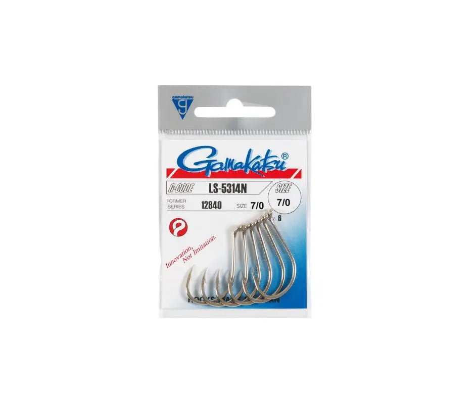 Gamakatsu G-Code LS-5314N 6 Ami da Pesca Taglia 7/0 - Animaliapet