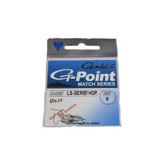 Gamakatsu G-Point Match Series LS-SERIE 18GPS 15 Ami da Pesca Taglia 8 - Animaliapet