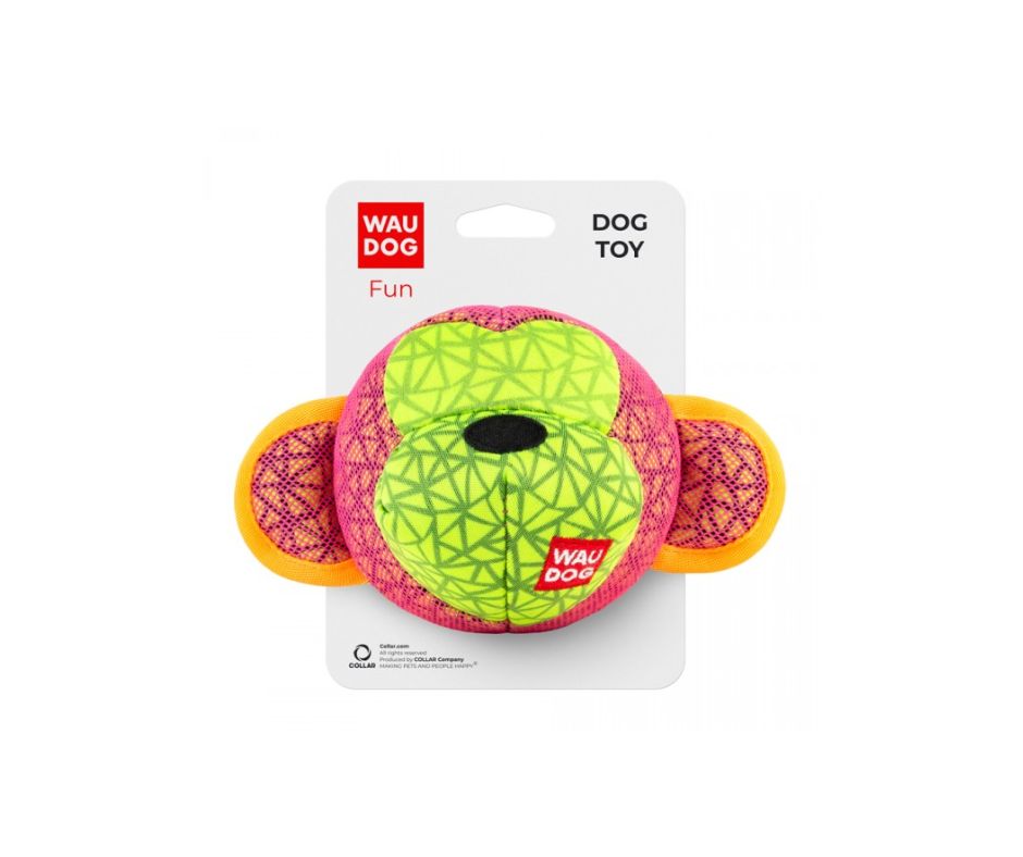 Waudog Fun Scimmia Rosa Gioco per Cani 10cm