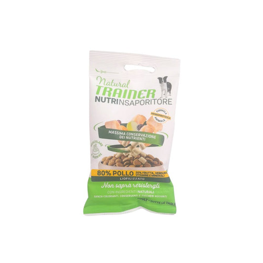 Trainer Nutri Insaporitore Pollo Liofilizzato 15g Snack Cani Adult