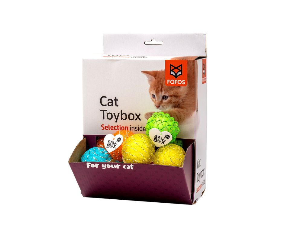 Fofos Ball Gioco per Gatti 1 Pezzo singolo Colori Assortiti - Animaliapet