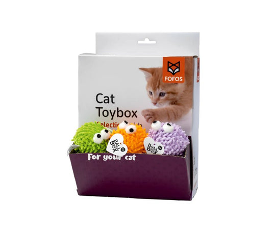 Fofos Bell Ball Gioco per Gatti 1 Pezzo singolo Colori Assortiti - Animaliapet