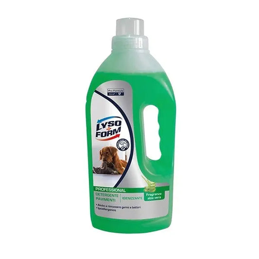 Lysoform Detergente Pavimenti Igienizzante Fragranza Aloe Vera 1l - Animaliapet