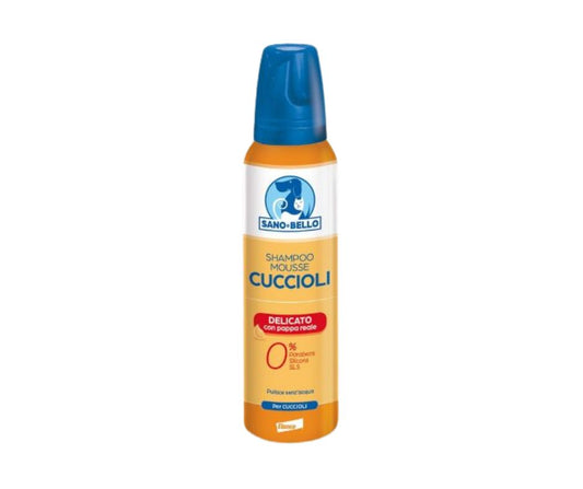 Elanco Sano e Bello Shampoo Mousse Pappa Reale per Cuccioli 300ml - Animaliapet