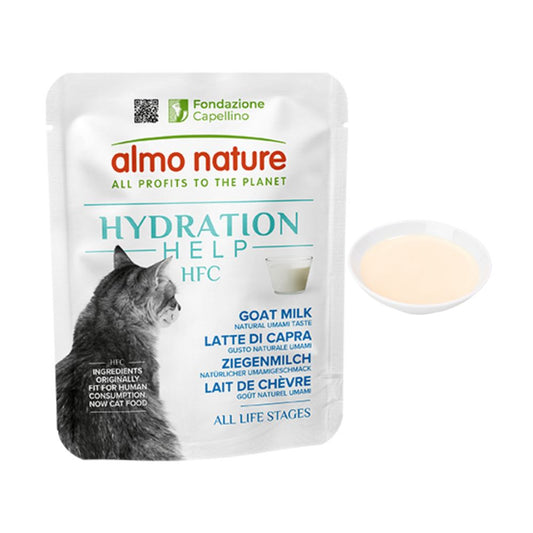 Almo Nature HFC Hydration Help Latte di Capra 50g Bustina Gatti