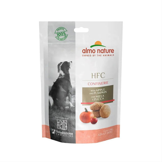 Almo Nature HFC Confiserie con Mela e Zucca Snack 60g Cani Adulti ProdSnack per caniAnimaliapet