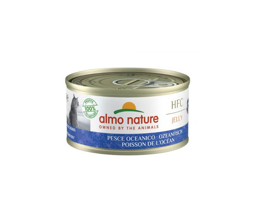 Almo Nature HFC Jelly Pesce Oceanico 70g Lattina Gatti Adulti - Animaliapet