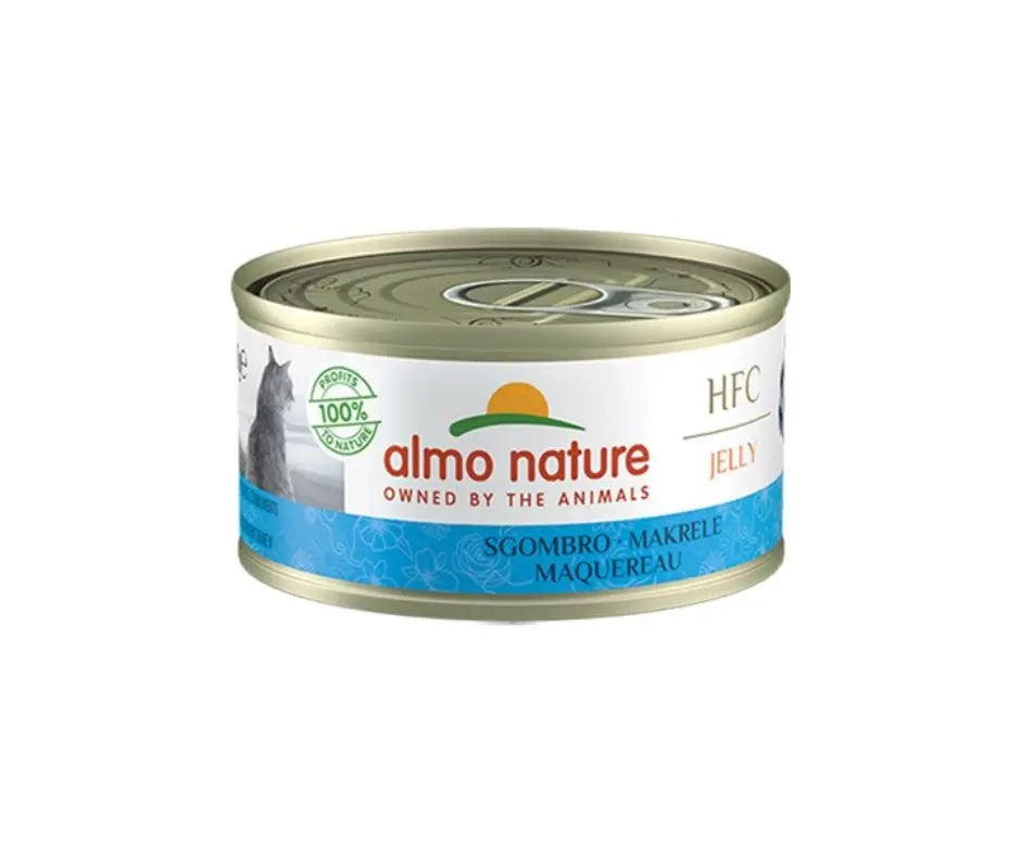 Almo Nature HFC Jelly  Sgombro 70g Lattina Gatti Adulti - Animaliapet