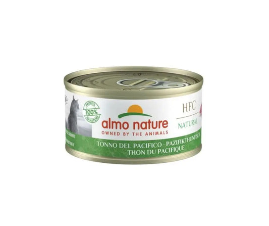 Almo Nature HFC Natural Tonno Del Pacifico Lattina 70g Gatti AdultiLattina Umido GattiAnimaliapet