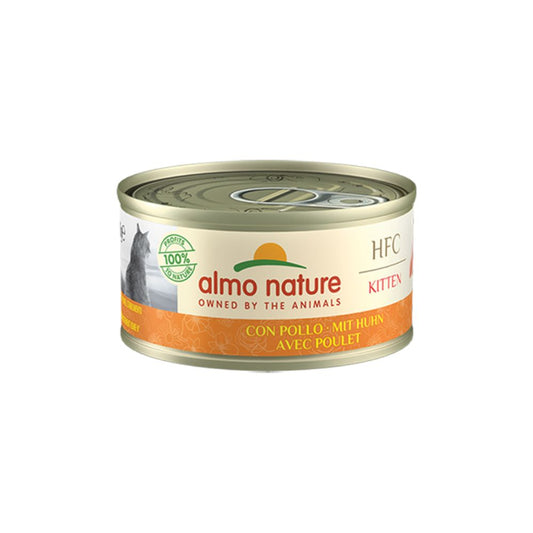 Almo Nature HFC Kitten con Pollo 70g Lattina Gattini