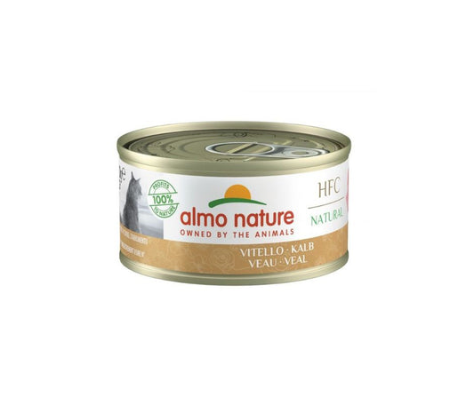 Almo Nature HFC Natural Vitello 70g Lattina Gatti Adulti - Animaliapet