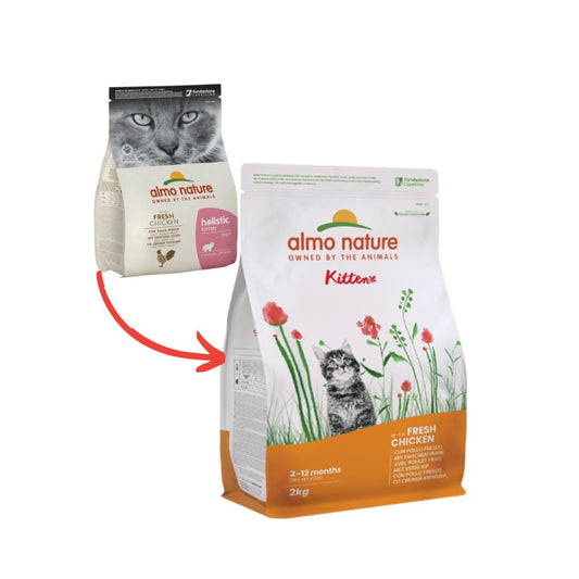 Almo Nature Kitten Pollo Fresco 2Kg Crocchette Gattini