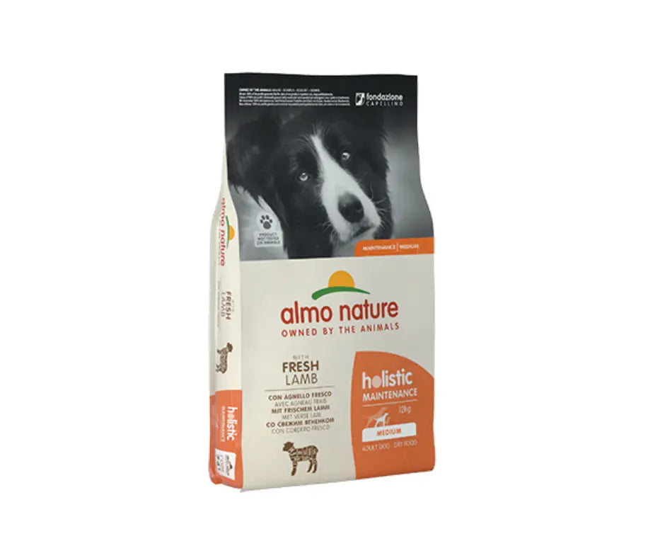 Almo Nature Holistic Agnello Fresco Medium 12Kg Crocchette Cani AdultiCrocchette CaniAnimaliapet