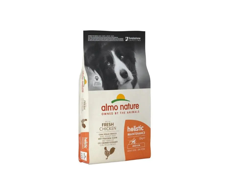 Almo Nature Holistic Maintenance Pollo Fresco 12kg Crocchette Cani AduCrocchette CaniAnimaliapet