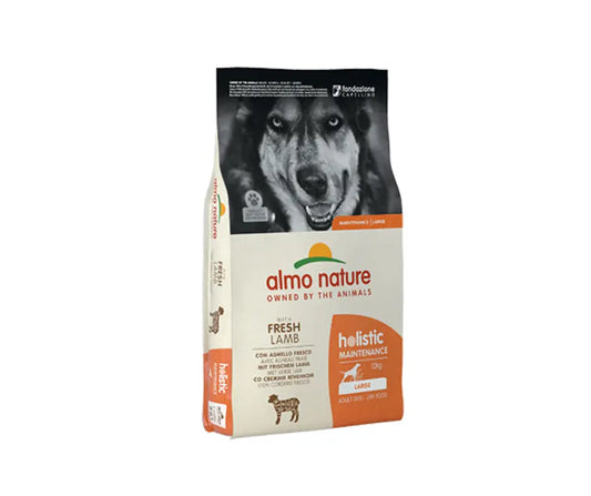 Almo Nature Holistic Agnello Fresco Large 12Kg Crocchette Cani AdultiCrocchette CaniAnimaliapet