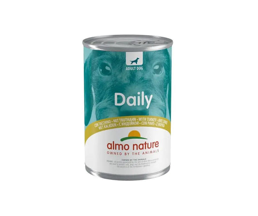 Almo Nature Daily Con Tacchino 400g Lattina Cani AdultiLattina Umido CaniAnimaliapet