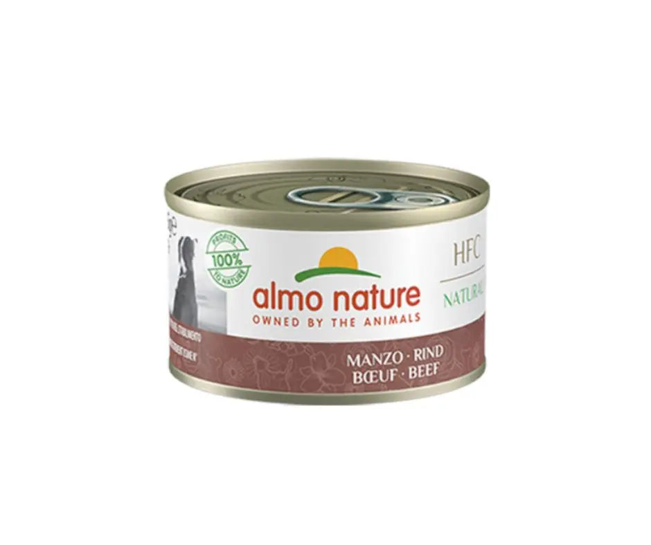 Almo Nature HFC Natural Manzo 95g Lattina Cani AdultiLattina Umido CaniAnimaliapet