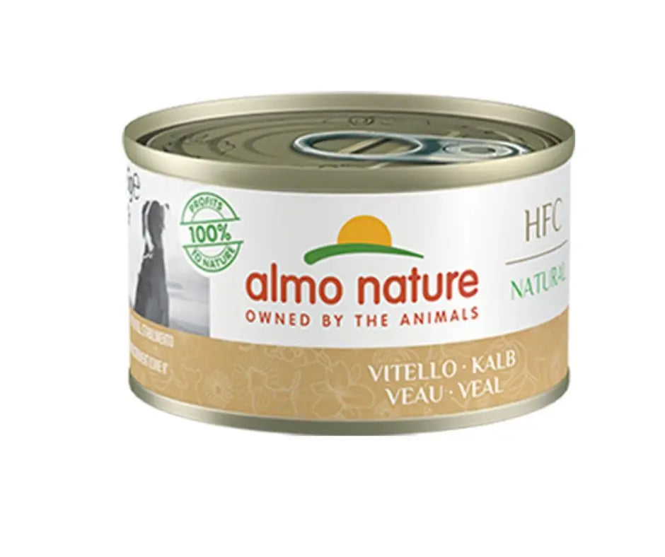 Almo Nature HFC Natural Vitello 95g Lattina Cani AdultiLattina Umido CaniAnimaliapet