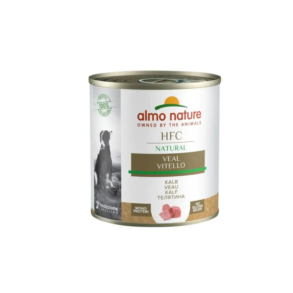 Almo Nature HFC Natural Vitello 290g Lattina Cani AdultiLattina Umido CaniAnimaliapet