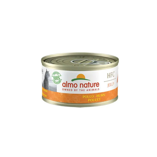 Almo Nature HFC Jelly Pollo 70g Lattina Gatti AdultiLattina Umido GattiAnimaliapet