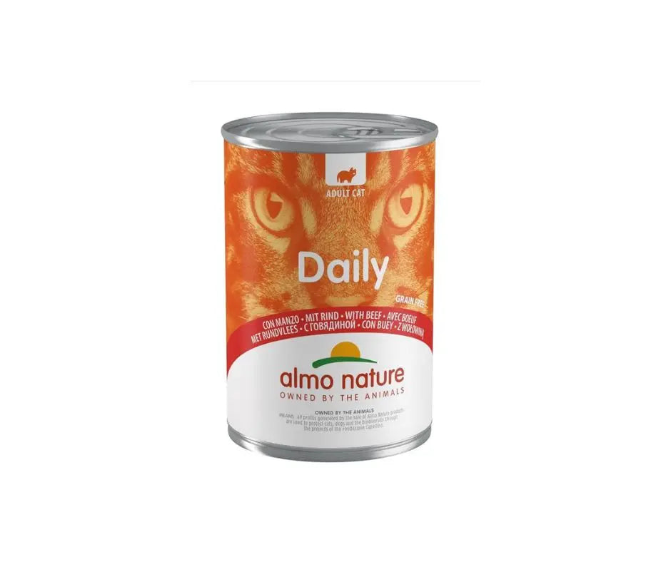 Almo Nature Daily Manzo 400g Lattina Gatti AdultiLattina Umido GattiAnimaliapet