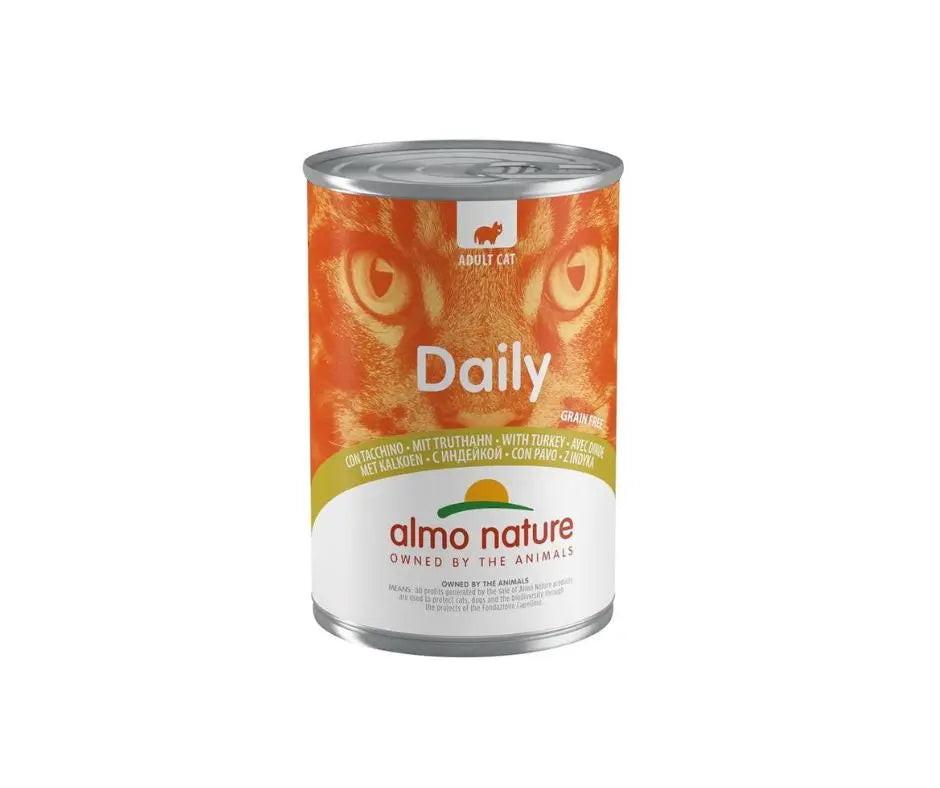 Almo Nature Daily Tacchino 400g Lattina Gatti AdultiLattina Umido GattiAnimaliapet