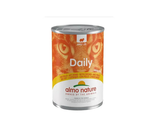 Almo Nature Daily Pollo 400g Lattina Gatti AdultiLattina Umido GattiAnimaliapet