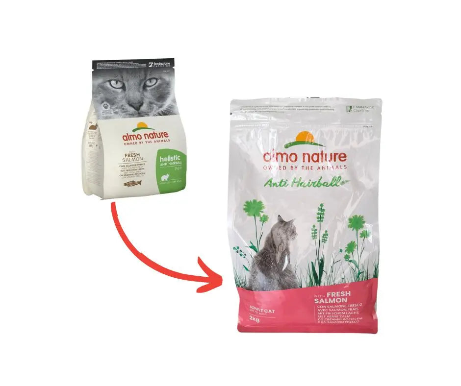 Almo Nature Holistic Anti Hairball Salmone Fresco 2Kg Crocchette GattiCrocchette GattiAnimaliapet