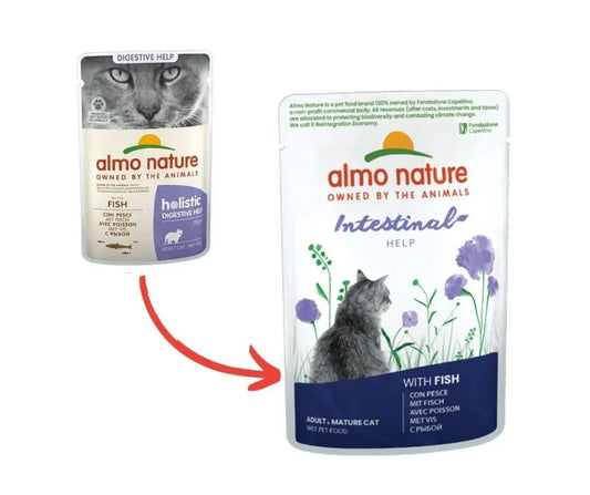 Almo Nature Intestinal Help con Pesce 70g Bustina Gatti Adulti - Animaliapet