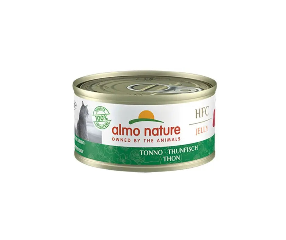 Almo Nature HFC Jelly Tonno 70g Lattina Gatti AdultiLattina Umido GattiAnimaliapet