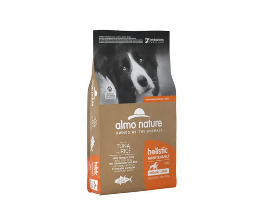 Almo Nature Holistic Tonno e Riso 12Kg Crocchette Cani Adulti M-LCrocchette CaniAnimaliapet