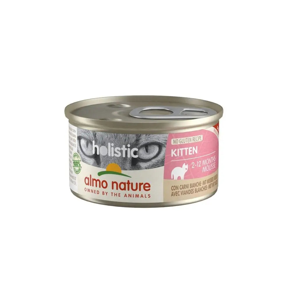 Almo Nature Kitten Carni Bianche 85g Lattina GattiniLattina Umido GattiAnimaliapet